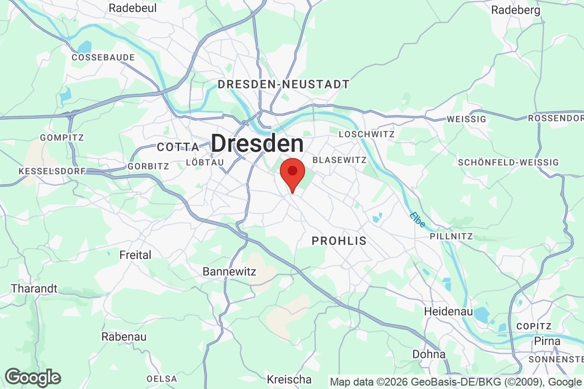 Karte Therapiezentrum Elbflorenz